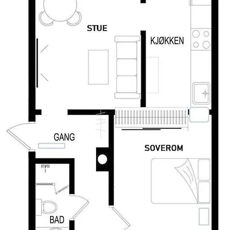 Skuteviken Apartmán *